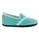 KOZiKICKS Active Slippers for Women (Medium: 7 - 8, Turquoise)