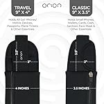 The Belt of Orion Running Belt & Slim Fanny Pack for Men & Women Anti-theft Passport Holder & Money Belt For Travel - Comfortable Phone Holder For Running, Hiking, & at the GYM - Travel 9"x4" - Image 4