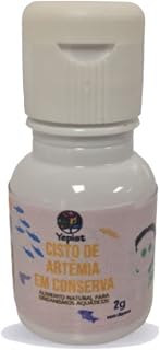 Alimento Natural Para Peixes Cisto de Artêmia em Conserva 2g - Yepist