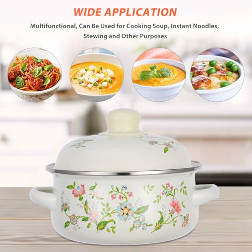 Mini casseroles en émail pour réunions gourmandes et tablées de fête - 4