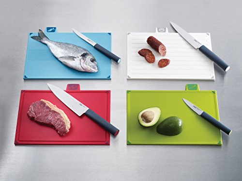 Joseph Joseph Index Hakken Bord Set met Messen, Zilveren - Image 3