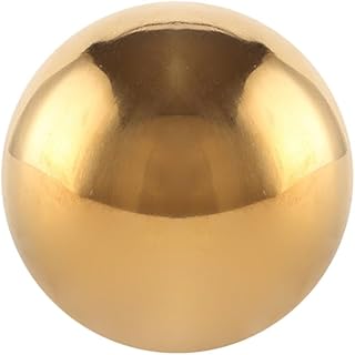 Cabilock Edelstahl Gartenkugel 15Cm Spiegelpoliert Reflektierende Kugel Goldene Deko Kugel Für Außendekoration Rostfrei Garten Accessoire