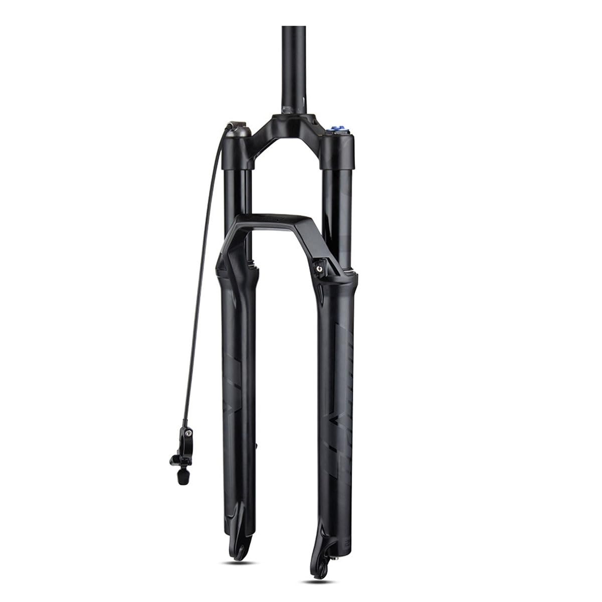 WIQUYBML 27.5 29 Inch Mountain Bikes Air Suspension Fork Travel 120mm Straight/Tapered Bike Front Disc Brake QR 9 * 100mm Forks With Damping Rebound Adjustment