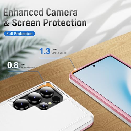 Coque Samsung S22 Plus silicone bleu rigide double couche antichoc - 4