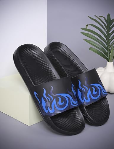 Image of ATHREE Sliders for Man Daily use Casual Slides for Men Chappal Soft Slippers for Man | Mens Slides Slipper Bathroom Chappal Pack of 1