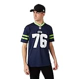 Photo Gallery new era seattle seahawks t shirt/tee nfl logo oversized tee navy - s Photo Gallery new era seattle seahawks t shirt/tee nfl logo oversized tee navy - s