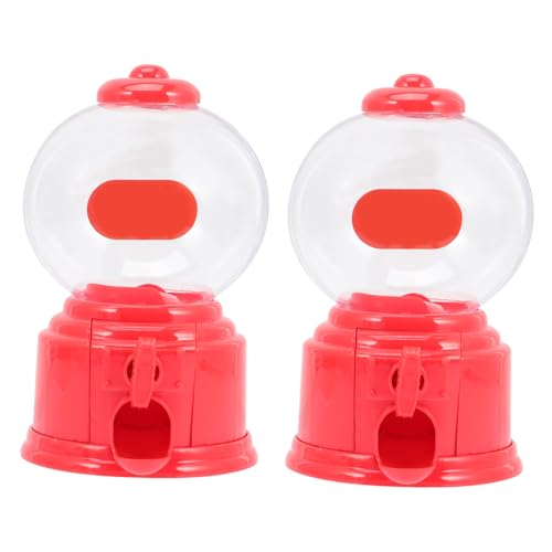 MAGICLULU 2Pcs Candy Machine Gumball Dispenser Compact Bank for Boys and Fun for Creative Play and Hand Skills Development for Parties and