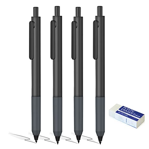 Lápices Eternos Infinity, color negro, pack x4 miniatura 1