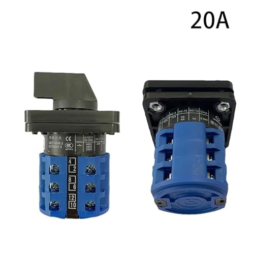 Commutateur de commande LW26-20/3 pour l'atelier et panneau électrique