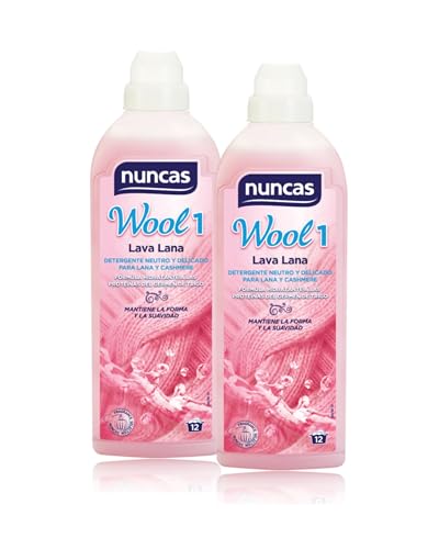 Nuncas Wool 1 Lava Lana Delicada 750 ml (Paquete de 2)