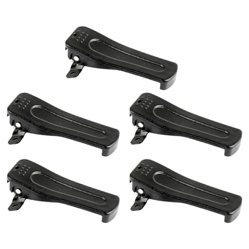 Clip para cinturón Walkie Talkie,Clip para radio Walkie Talkie | Clip para cinturón trasero para walkie talkie,Herramienta de fijación de walkie talkie de estructura estable para obras de construcción