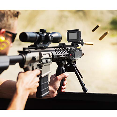 Universal Action Camera Gun Mount 2IN1 Picatinny Rail Mount Adapter Kit Compatible for Gopro Hero 8 7/6/5/4 Sony FDX HDR for Hunting Rifle Shotgun Pistol Carbine Airsoft Sports Camera Gun Rail Mount - Thumbnail 3
