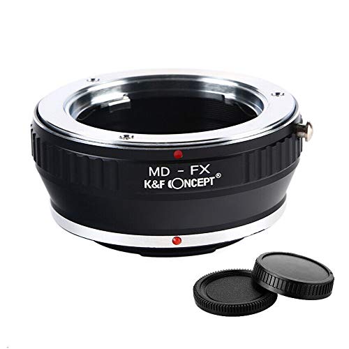 K&F Concept Lens Adapter Ring for Minolta MC MD MSR to Fuji X Fujifilm X FX Mount X-A1 X-A10 X-A20 X-A2 X-A3 X-A5 X-M1 X-E1 X-E2 X-E2S X-E3 X-T1 X-T2 X-T3 X-T10 X-T20 X-T30 X-T100 X-Pro1 X-Pro2 X-H1