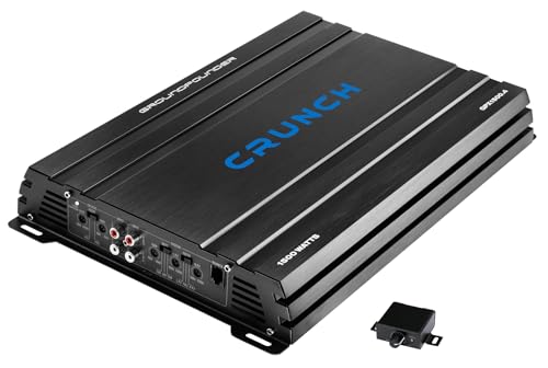CRUNCH GPX1500.Amplificateur de voiture 4 canaux Classe A/B avec 1500 W max | Amplificateurs Groundpower | Crunch Car Audio illimité