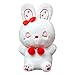 LIUCHANG 1 stück super Kawaii Kaninchen plüschtiere süße gefüllte weich begleiten Kissen Kinder Geburtstag Geschenk Puppen (Farbe: weiße Größe: 38 cm) liujiapeng55 (Color : White, Size : 30 cm)