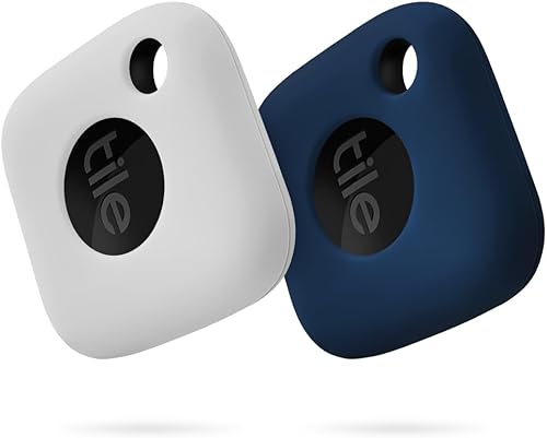 Miniatura 4 de Geiomoo Funda de silicona para Tile Mate 2024, Tile Mate 2022, funda suave resistente a los arañazos con mosquetón (paquete de 2 unidades, blanco y