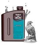 SUNLU 2KG ABS Like 3D Printer Resin, 405nm UV Curing Photopolymer Rapid 3D Resin for 2K 4K 6K 8K LCD/DLP/SLA 3D Printers, Non-Brittle & High Precision & Low Shrinkage, 2000g Grey