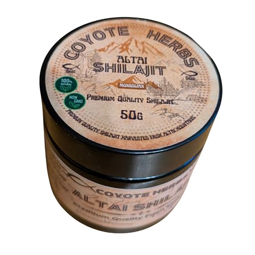 Shilajit résine 100% pure de Mongolie l'élixir minéral d'exception