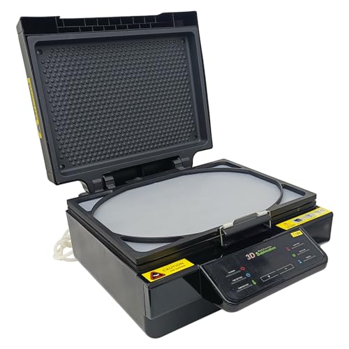 Máquina Termofijadora 3D Multifuncional 2800W 110V miniatura 2