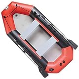 [Ámbito de aplicación]: Kayak robusto, ideal para lagos, pesca y orillas del mar; La forma ancha combina estabilidad y comodidad cuando está en el agua. El kayak inflable es excelente para deportes acuáticos al aire libre y aventuras con sus amigos y familiares.