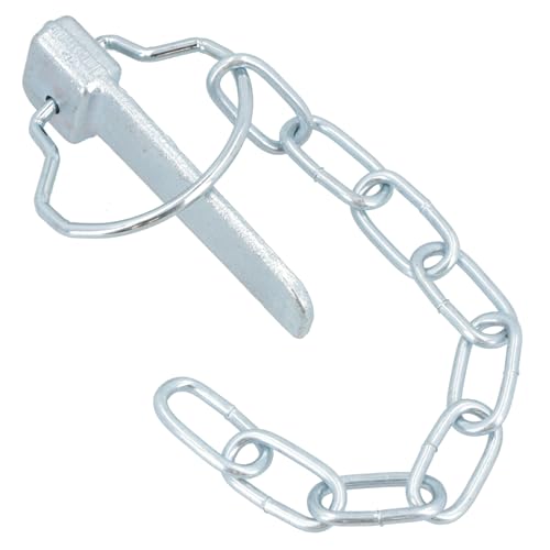 AB Tools Zinc Plated Flat Cotter Spring Ring and Chain