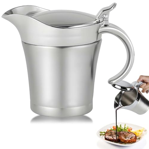 Jarra de salsa térmica 450 ml de acero inoxidable