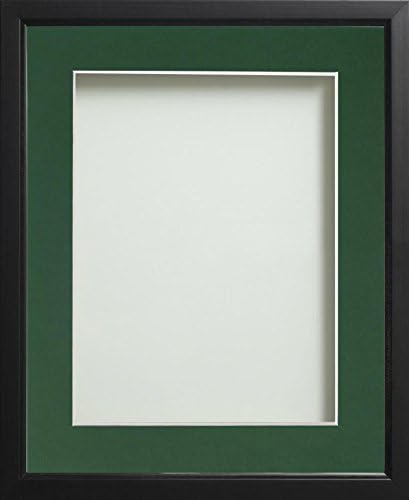 Frame Company Drayton Range 14x11-inch Grey Picture Photo Frame with White Mount For Image Size A4