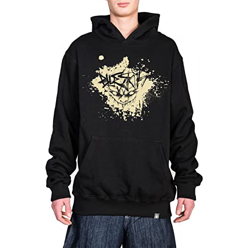 Felpa Cappuccio Baggy Monster Skate Hip Hop