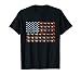 American Flag Golf T Shirt - Funny Golf Club Sports Shirt