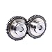 Industrial helical Gear 1M 40 Tooth~100 Tooth Spur Gear Metal Transmission Gear 10mm Bore 45# Steel 1M Pinion Gear Metal/1206(55 Teeth)