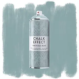 Cosmos Lac Chalk Effect Duck Egg Blue Extreme Matte Spray Paint
