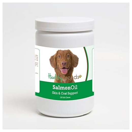 Healthy Breeds Nova Scotia Duck Tolling Retriever Salmon Oil Soft Chews 120 Count