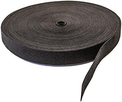 NavePoint 1 Inch Roll Hook and Loop Reusable Cable Ties Wraps Straps - 25M 82ft