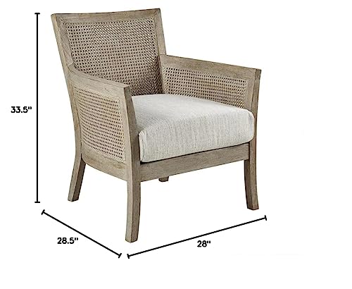 Sillón acento plegable crema miniatura 3