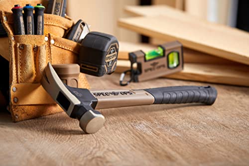 Spec Ops Tools 20 oz Fiberglass Hammer, 13 Inch, Rip Claw, Shock-Absorbing Grip, 3% Donated to Veterans - Thumbnail 7
