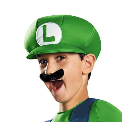Image of Disguise Nintendo Luigi Costume for Kids, Officially Licensed Super Mario Brothers Boys Costume