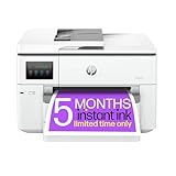 HP OfficeJet Pro 9730e All-in-One Printer | Colour | for Small Office | Wireless | Print, Scan, Copy, ADF | Up To A3 | 2 Tray | 5 months free Instant Ink limited time only