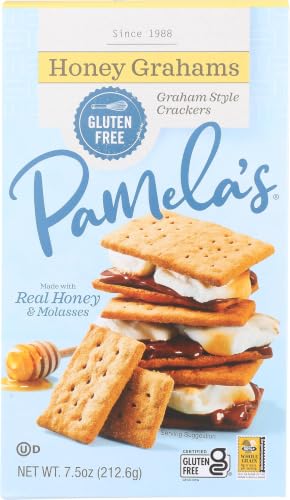 Pamela's Products Gluten Free Honey Graham Crackers, 7.5 oz