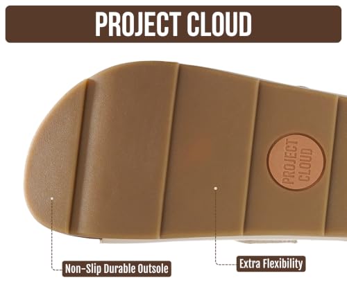 Image of Project Cloud 100% Genuine Leather Platform Sandals Women Summer Wedges