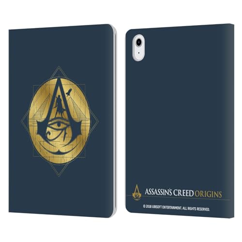 Coque en cuir pour iPad Air évitant les rayures sur l'écran avec motif Assassin's Creed