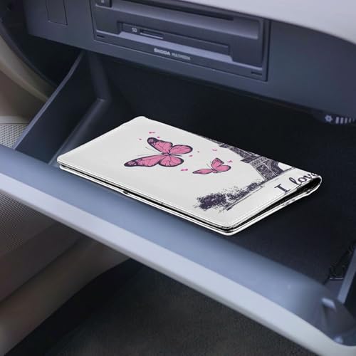 Organizador de auto cuero slim miniatura 6