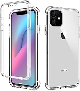AICase iPhone 11 360 Case, Military Quality, Full-Body Shockproof Protective Case with Built-in Screen Protector for iPhone 11 6.1 Inch 2019