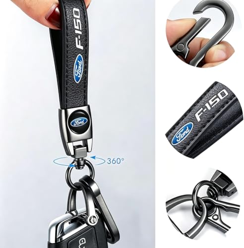Image of Car Keychain Key Ring Accessories black