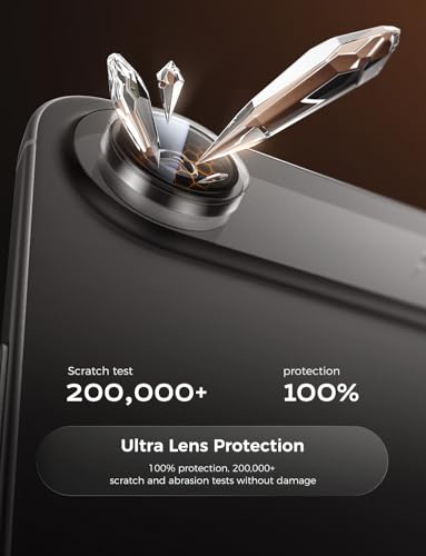 Image of MAGIC JOHN for iPhone Air Camera Lens Protector [Alignment Kit&1:1 Invisible Fit] 9H Aerospace Tempered Glass, Ultra HD, Metal Individual Ring，Case Friendly, Set of 2,Clear
