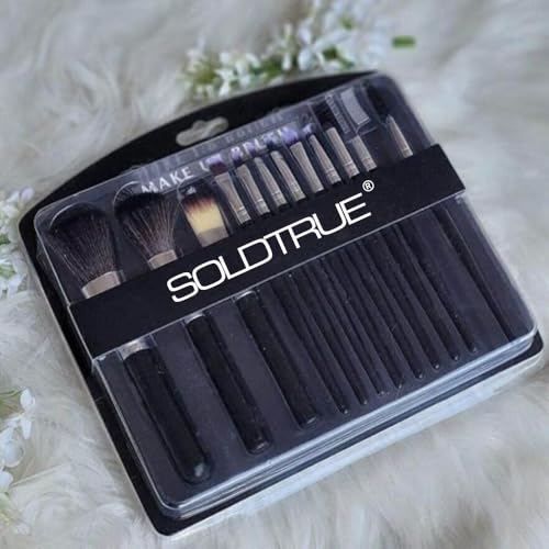 Premium Makeup Brush Set Of 12 Pieces For Professional Party Makeup Foundation Eyeshadow Ebbrow mascara Brushes Face Powder Brush (Multicolor)