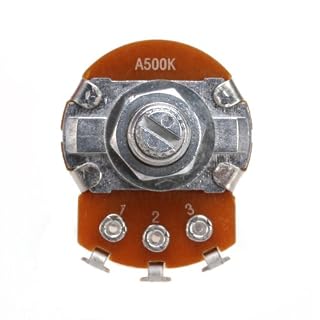 A500K OHM Big Control Pot Volume Audio Potentiomètre Guitare Arbre Split - Les Beatles, Paul McCartney, John Lennon, RIngo Starr, George Harrison A500K OHM Big Control Pot Volume Audio Potentiomètre Guitare Arbre Split – Image 5