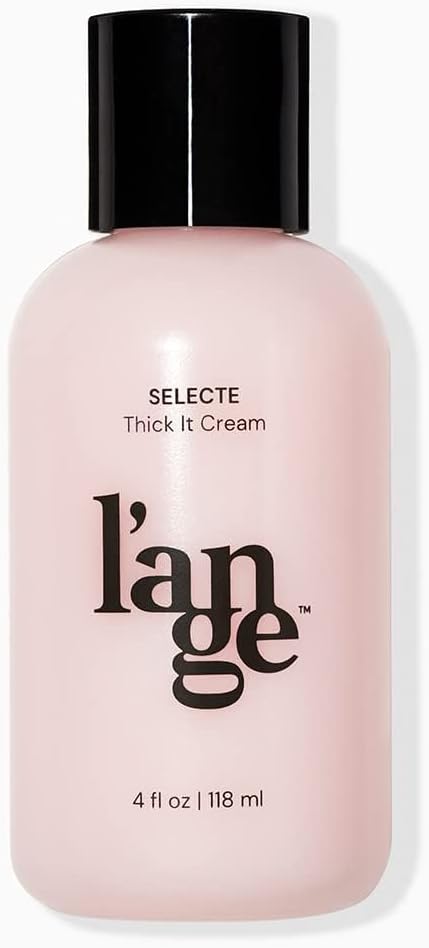 L'ANGE HAIR Selecte Thick It Cream | Volumizing Lightweight Styler Adds Texture Body & Definition | Ideal for Fuller Looking Styles | No Parabens or Sulfates | Nourishing Light Fruity Scent | 4 Fl Oz