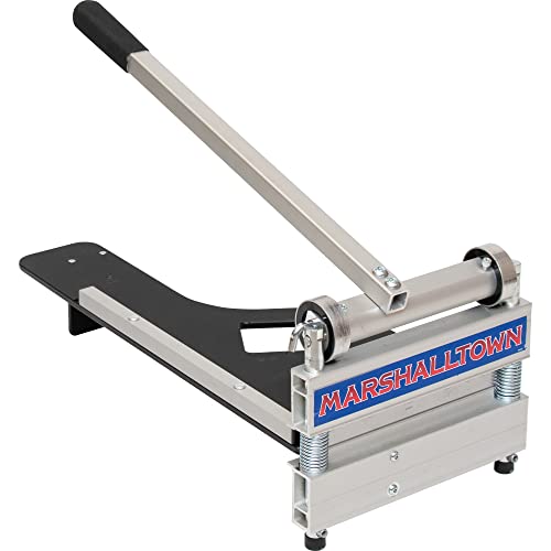 Marshalltown Ultra-Lite Flooring Cutter 9", Cuts Vinyl Plank, Laminate, Engineered Hardwood, Siding, And More - Honing Stone Included, Made In The Usa #TOP1