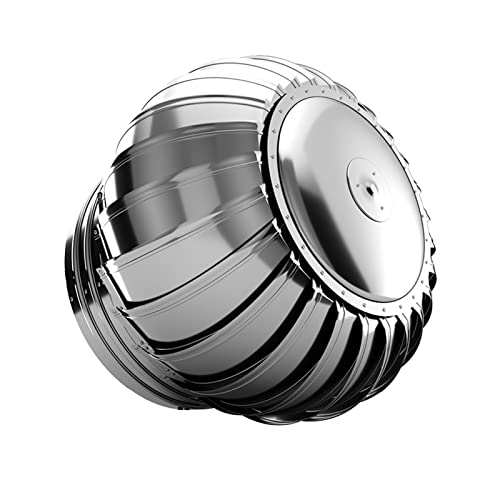 MAYNUO Windturbinenluft, Kuppelventilator, Turbinenventilator, schwenkbare Hauben for Lüftungskanäle, Schornsteine ​​und Auspuffrohre, for Villen, Apartments, Hotels, Lagerhäuser