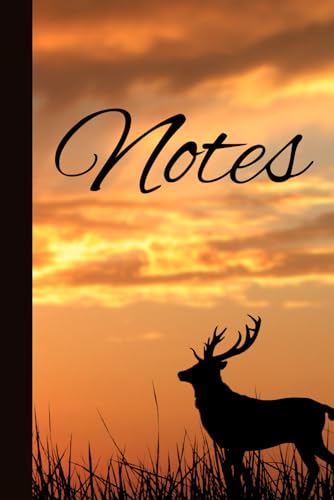  Deer notebook: Write your ideas in this beautiful book